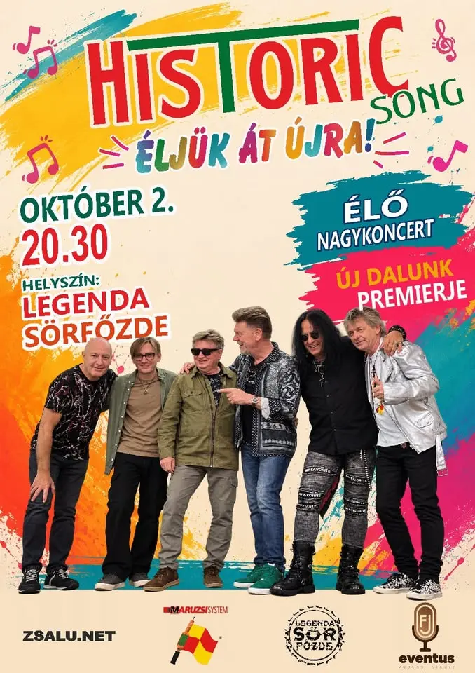 Historic Song koncert Budapesten (Legenda Sörfőzde Center)